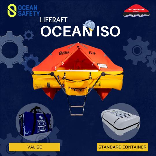 2 OCEAN ISO LIFERAFT