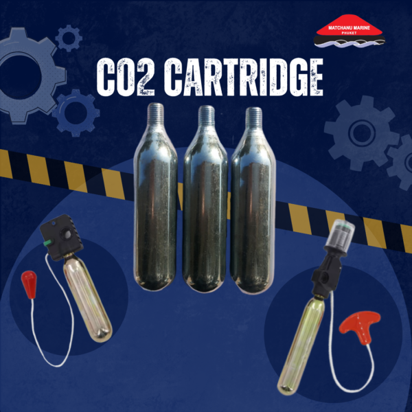 RE-ARM A CO2 CARTRIDGE FOR AN INFLATABLE LIFE JACKET