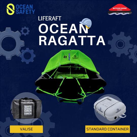 3 OCEAN REGATTA LIFERAFT