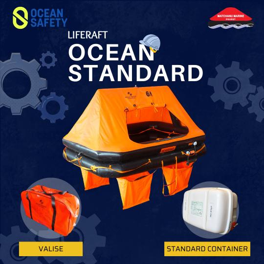 4 OCEAN STANDARD LIFERAFT